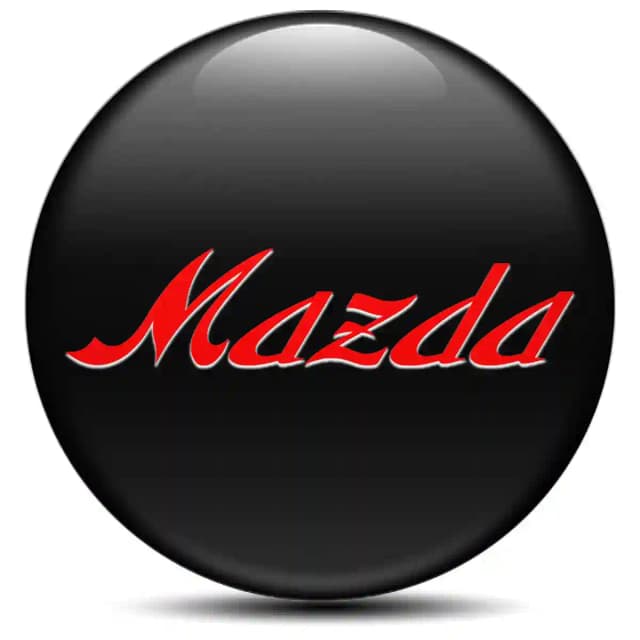 Mazda Domed Emblem Self-Adhesive Tuning Car