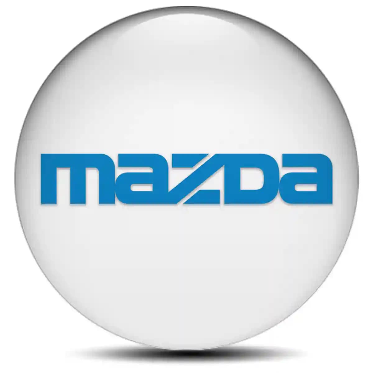 Mazda Domed Sticker Branded Edition