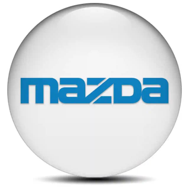 Mazda Domed Sticker Branded Edition