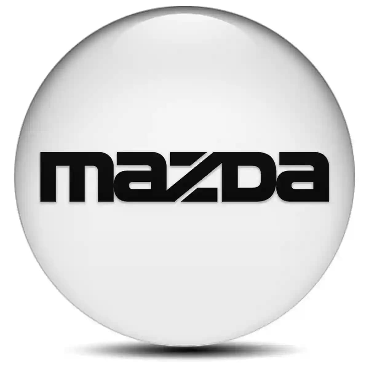 Mazda Domed Sticker Premium Resin