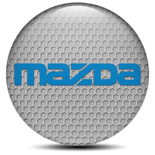 Mazda Domed Sticker Self-Adhesive Luxury Edition