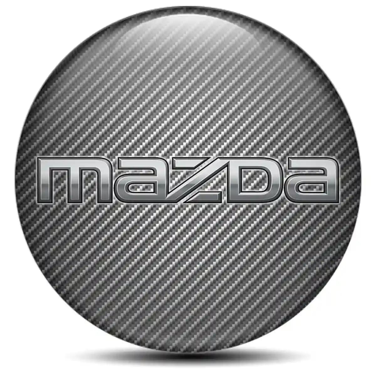 Mazda Domed Sticker Self-Adhesive Premium Edition