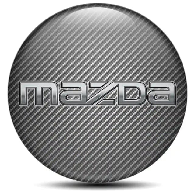 Mazda Domed Sticker Self-Adhesive Premium Edition