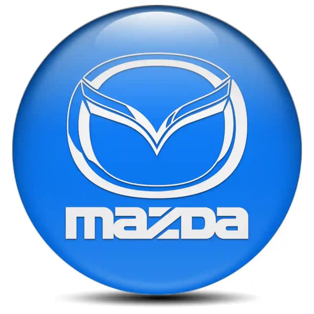 Mazda Domed Sticker Self-Adhesive Tuning Car