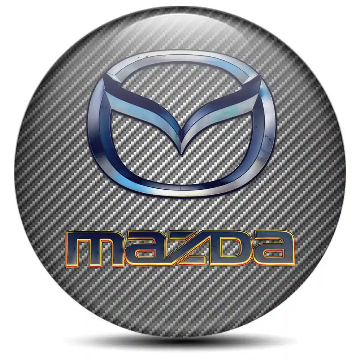 Mazda Emblem Badge Branded Edition