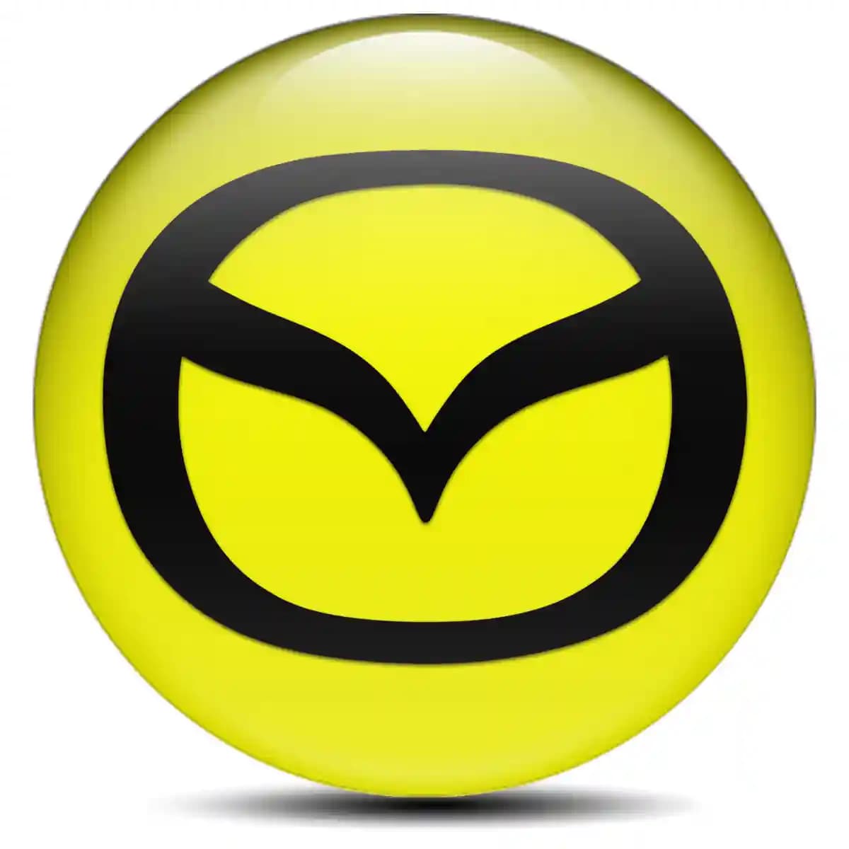 Mazda Emblem Badge Self-Adhesive Exterior Design