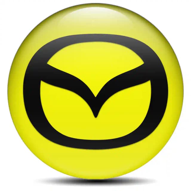 Mazda Emblem Badge Self-Adhesive Exterior Design