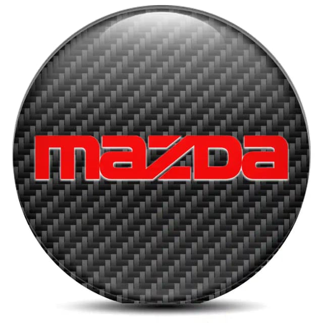 Mazda Emblem Badge Self-Adhesive High Quality