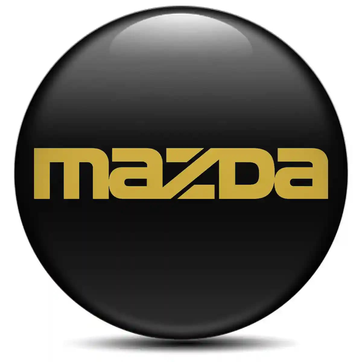 Mazda Emblem Badge Self-Adhesive Stylish Design