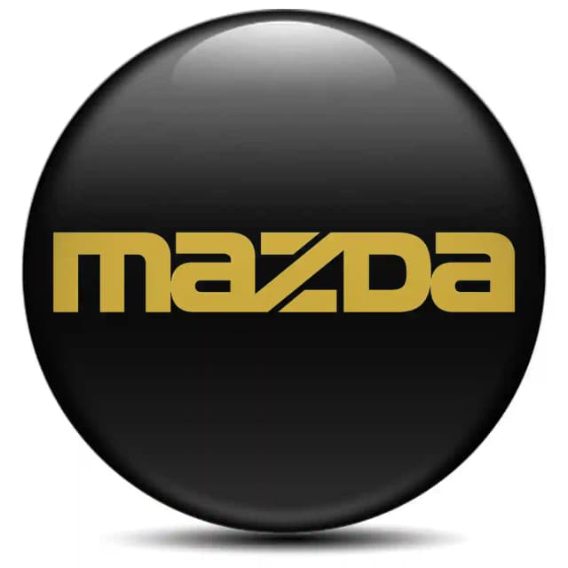 Mazda Emblem Badge Self-Adhesive Stylish Design