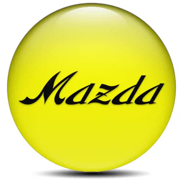 Mazda Emblem Center Hub Cap Self-Adhesive Premium Resin