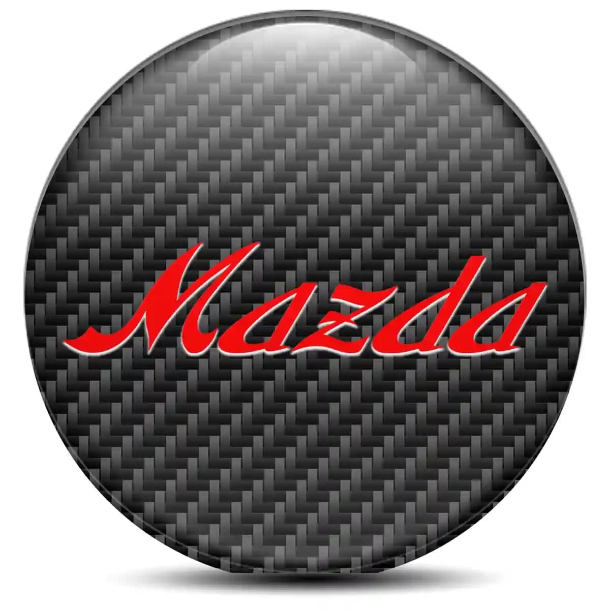 Mazda Emblem Center Hup Cap Exterior Design
