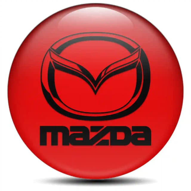Mazda Emblem Wheel Center Caps Branded Edition