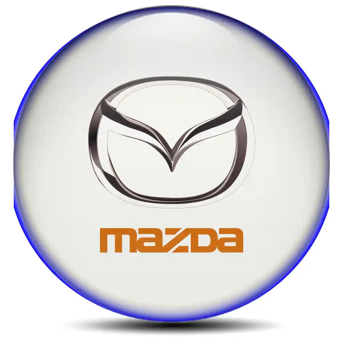 Mazda Emblem Wheel Center Caps Premium Resin