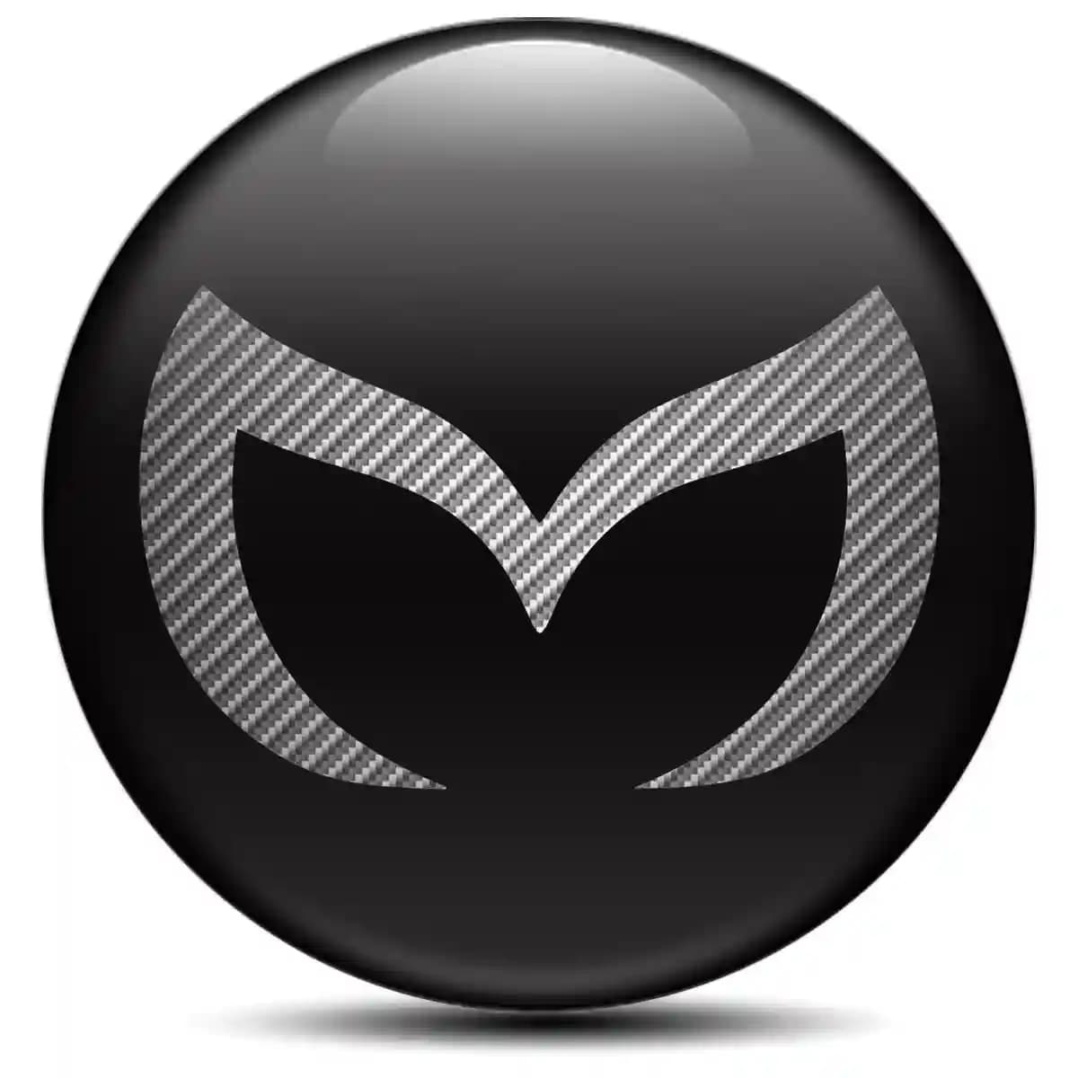 Mazda Emblem Wheel Center Caps Stylish Design