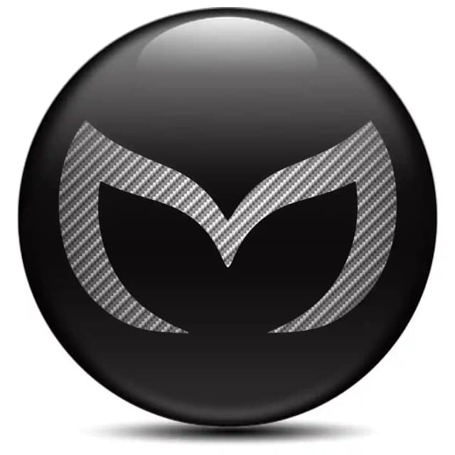 Mazda Emblem Wheel Center Caps Stylish Design
