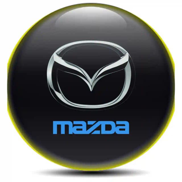 Mazda Epoxy Sticker Premium Quality