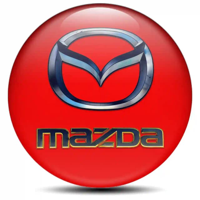 Mazda Logo Emblem Self-Adhesive Luxury Edition