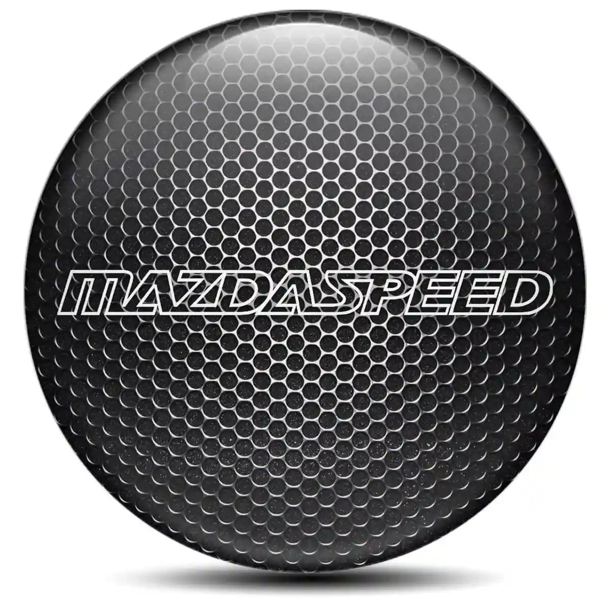 Mazda Speed Domed Emblem Stylish Design