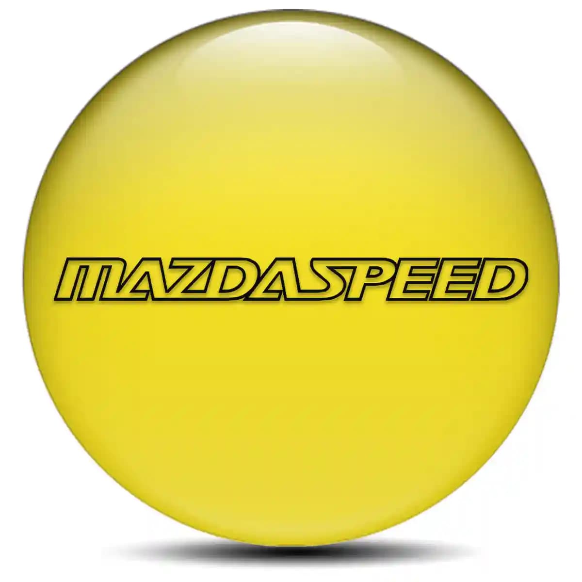 Mazda Speed Domed Sticker Stylish Design