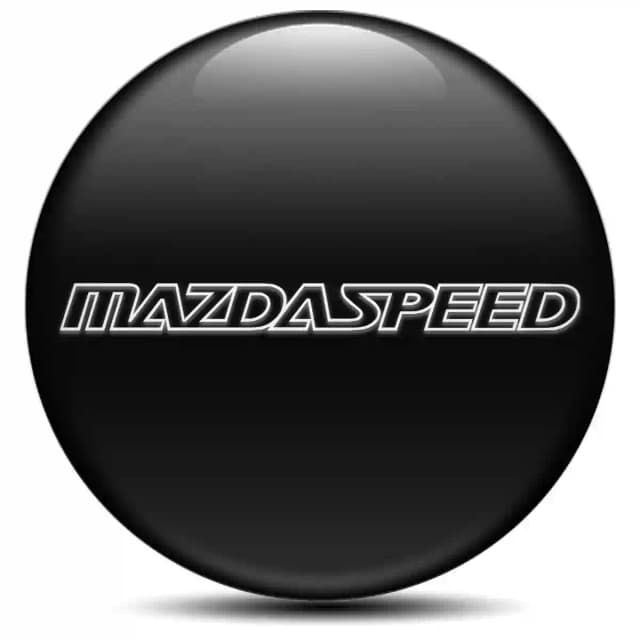 Mazda Speed Emblem Badge Stylish Design