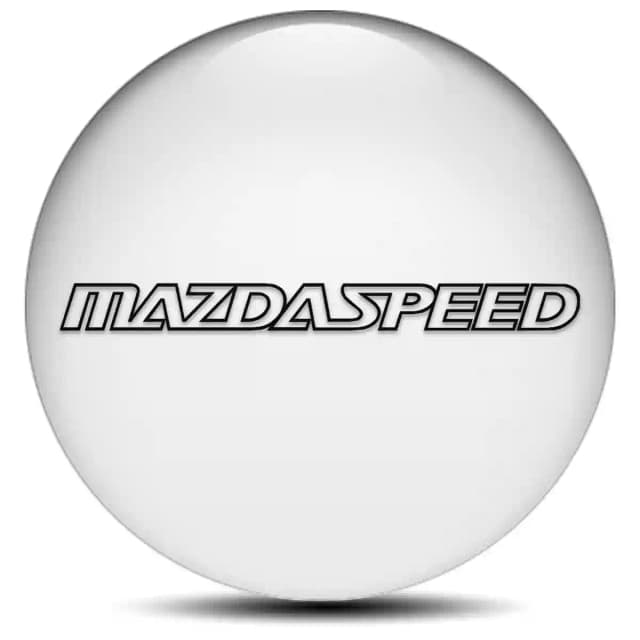 Mazda Speed Emblem Center Hup Cap Stylish Design