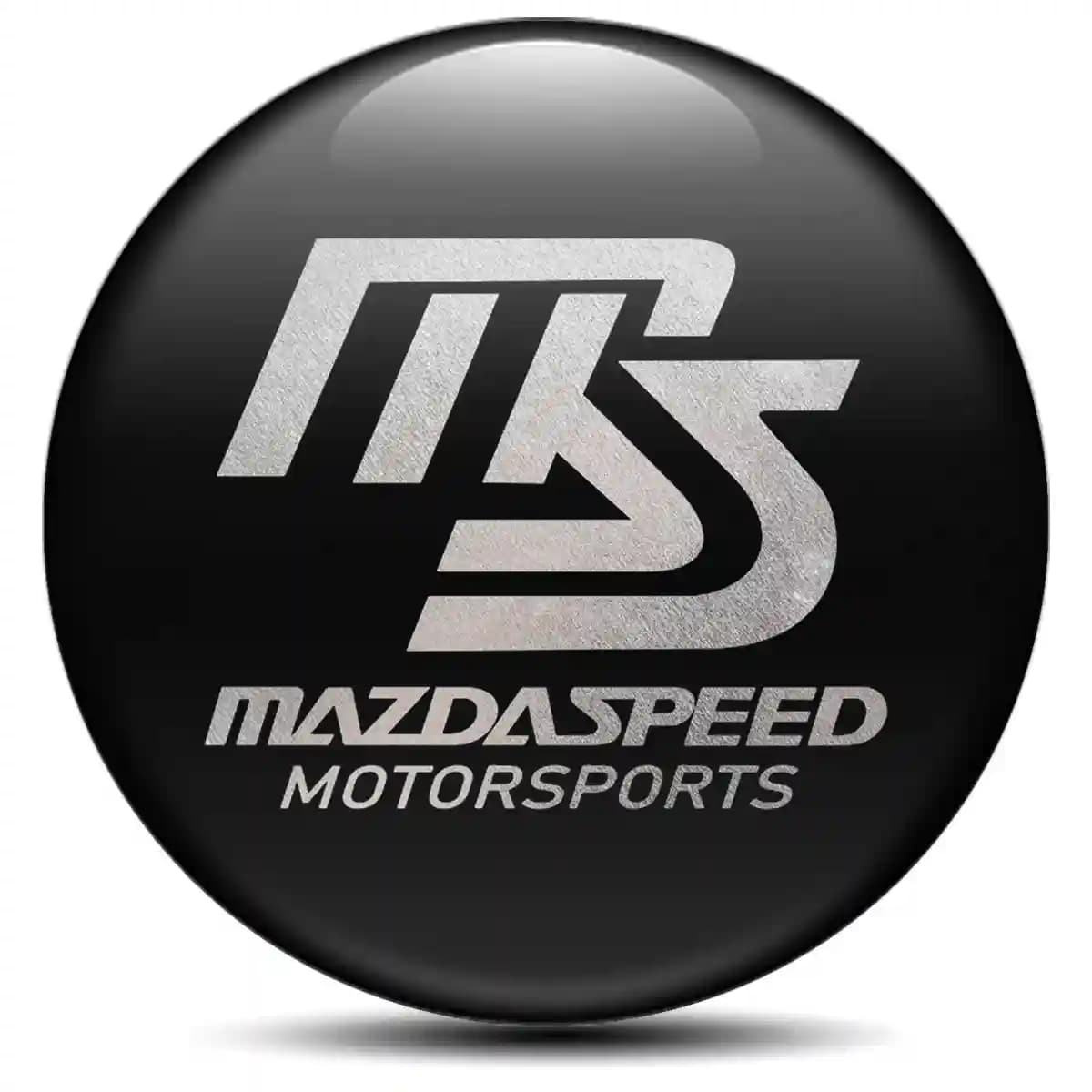 Mazda Speed Emblem Wheel Center Caps Stylish Design