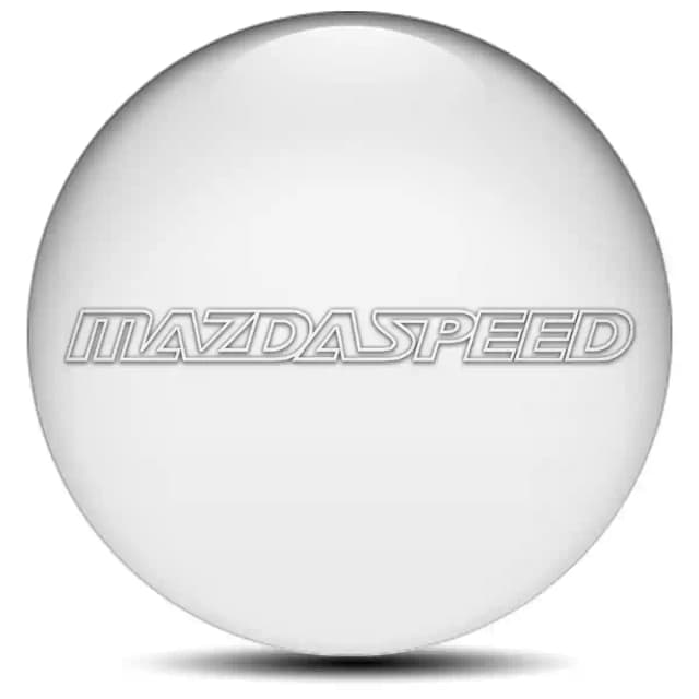 Mazda Speed Wheel Emblem Self-Adhesive Stylish Design