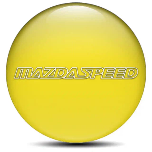 Mazda Speed Wheel Emblems Stylish Design