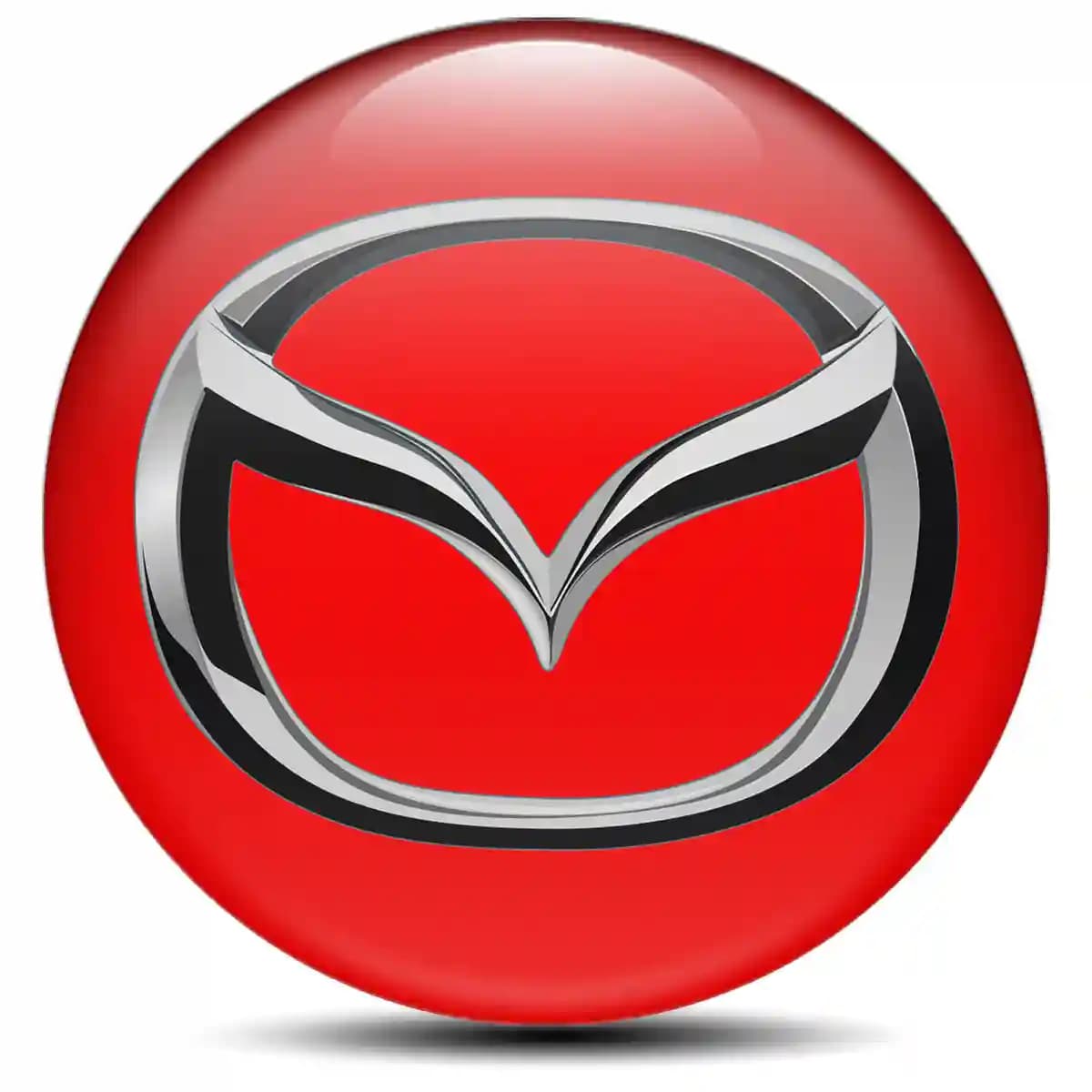 Mazda Sticker Epoxy 3D Gel Stylish Design