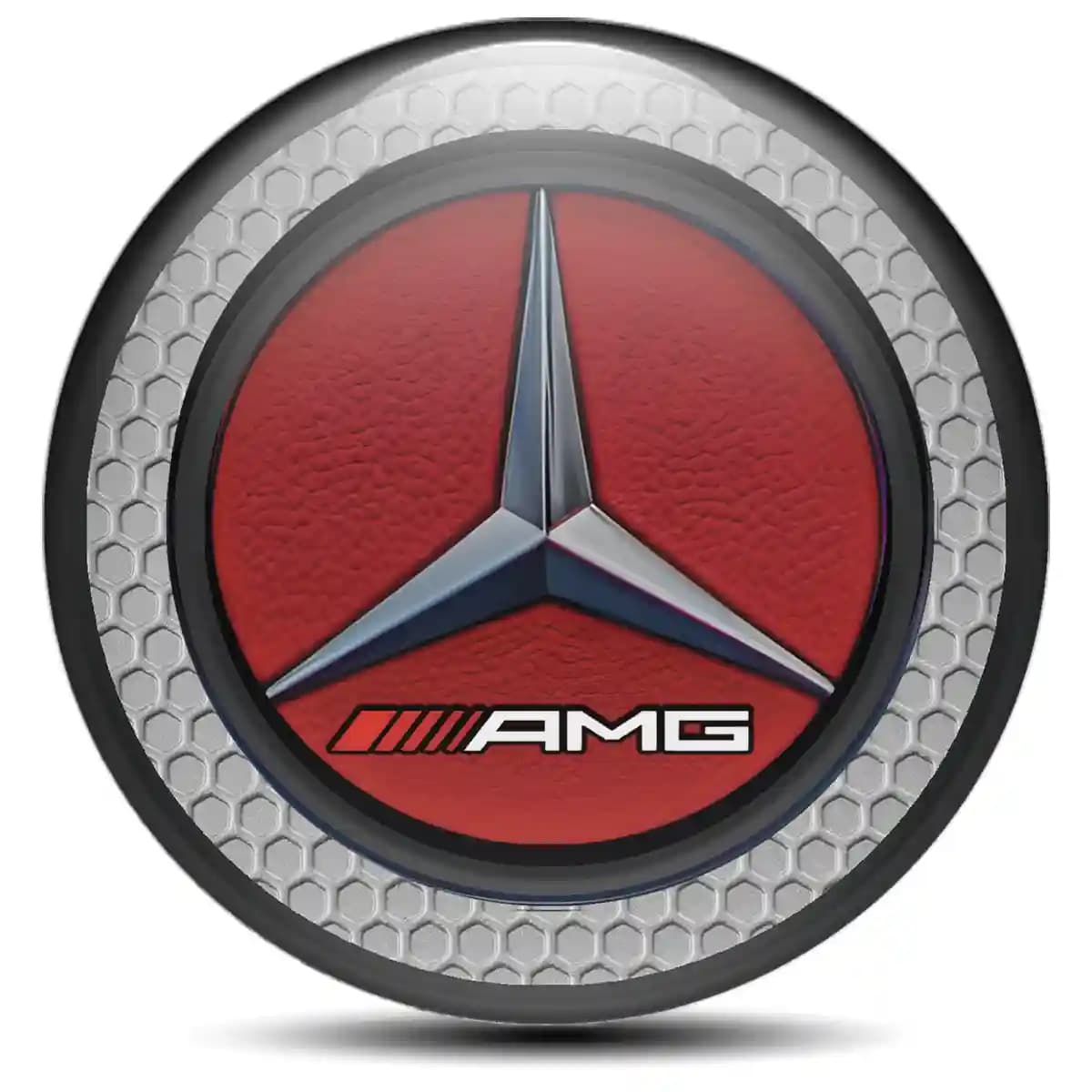 Mercedes AMG Badge Emblems Center Cap Exterior Design