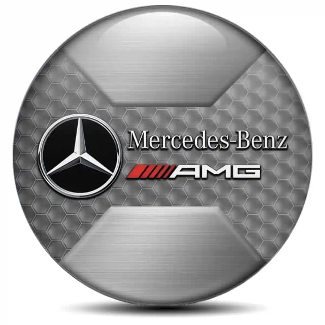 Mercedes AMG Badge Emblems Center Cap Premium Quality