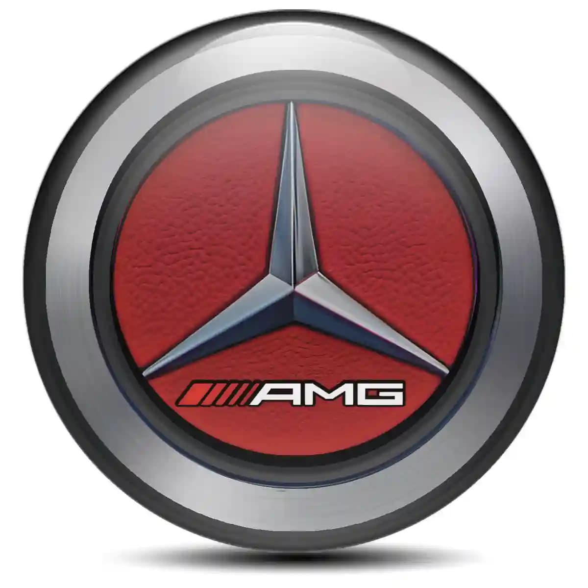 Mercedes AMG Badge Emblems Center Cap Stylish Design