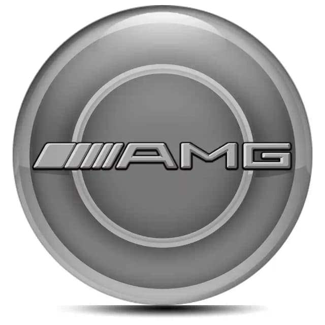 Mercedes AMG Badge Emblems Center Cap Tuning Car