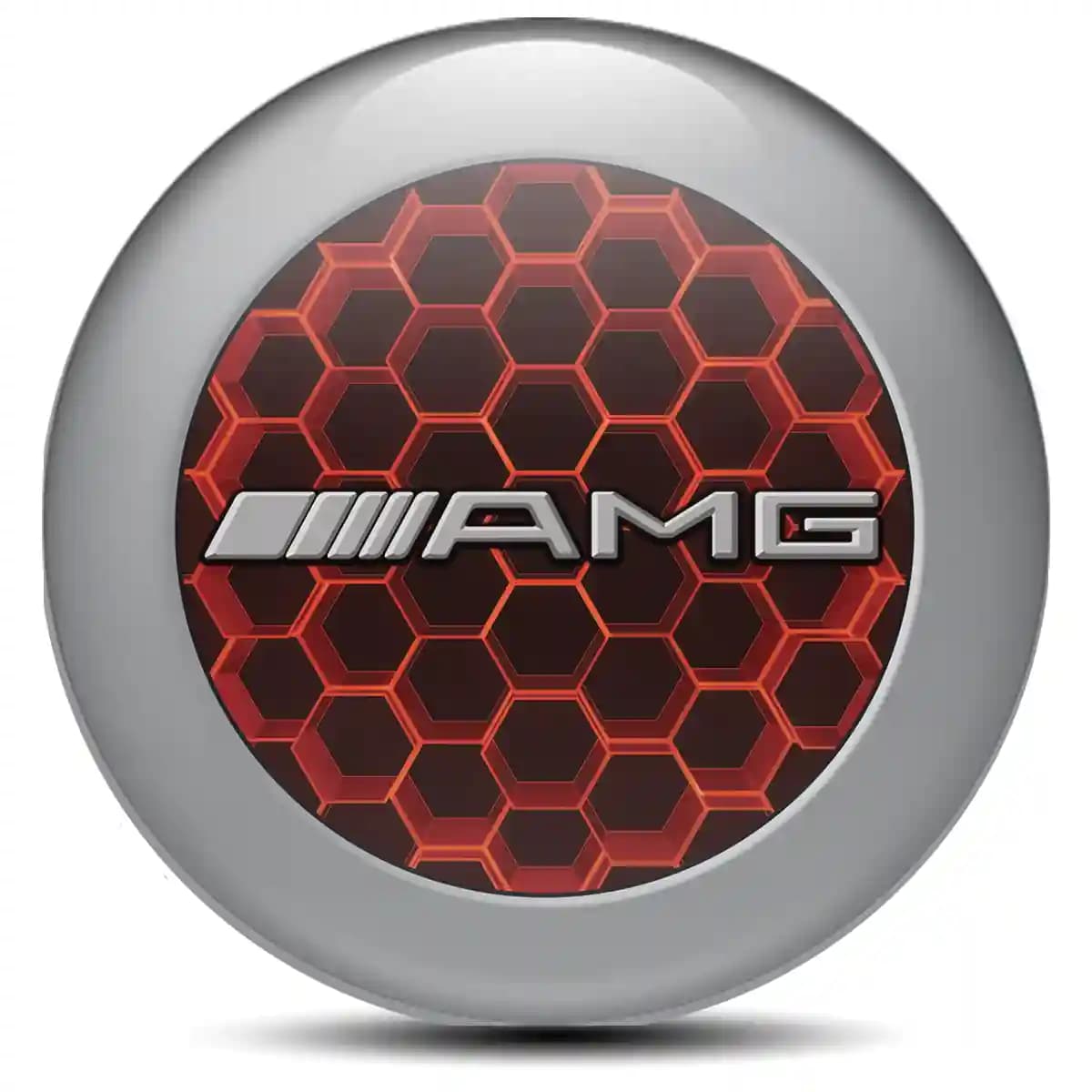Mercedes AMG Domed Emblem Premium Resin