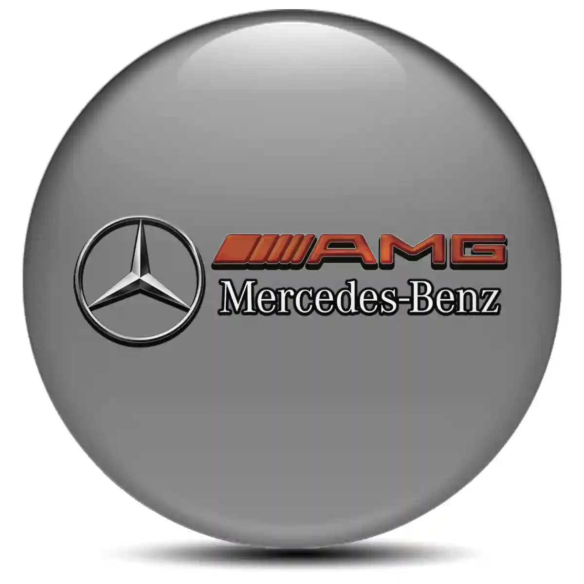 Mercedes AMG Domed Emblem Self-Adhesive Branded Edition