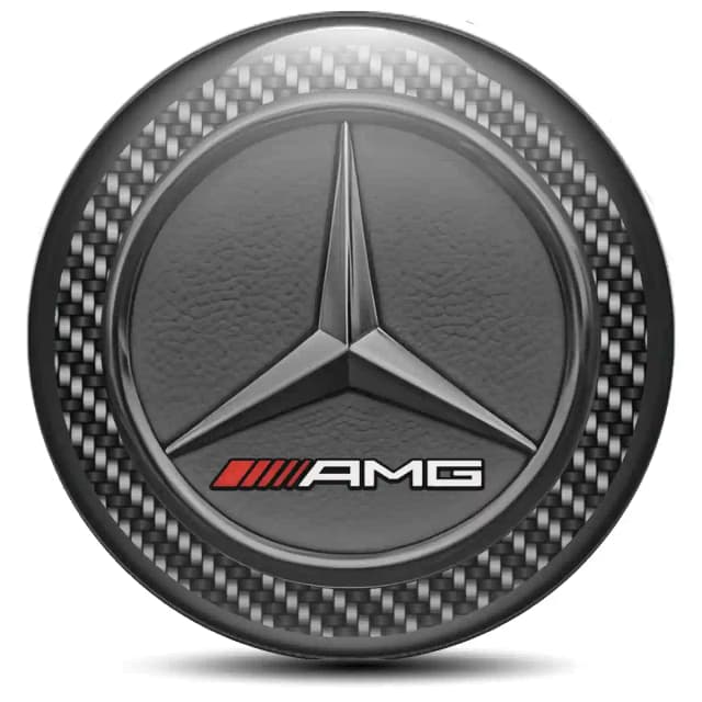 Mercedes AMG Domed Sticker Exterior Design