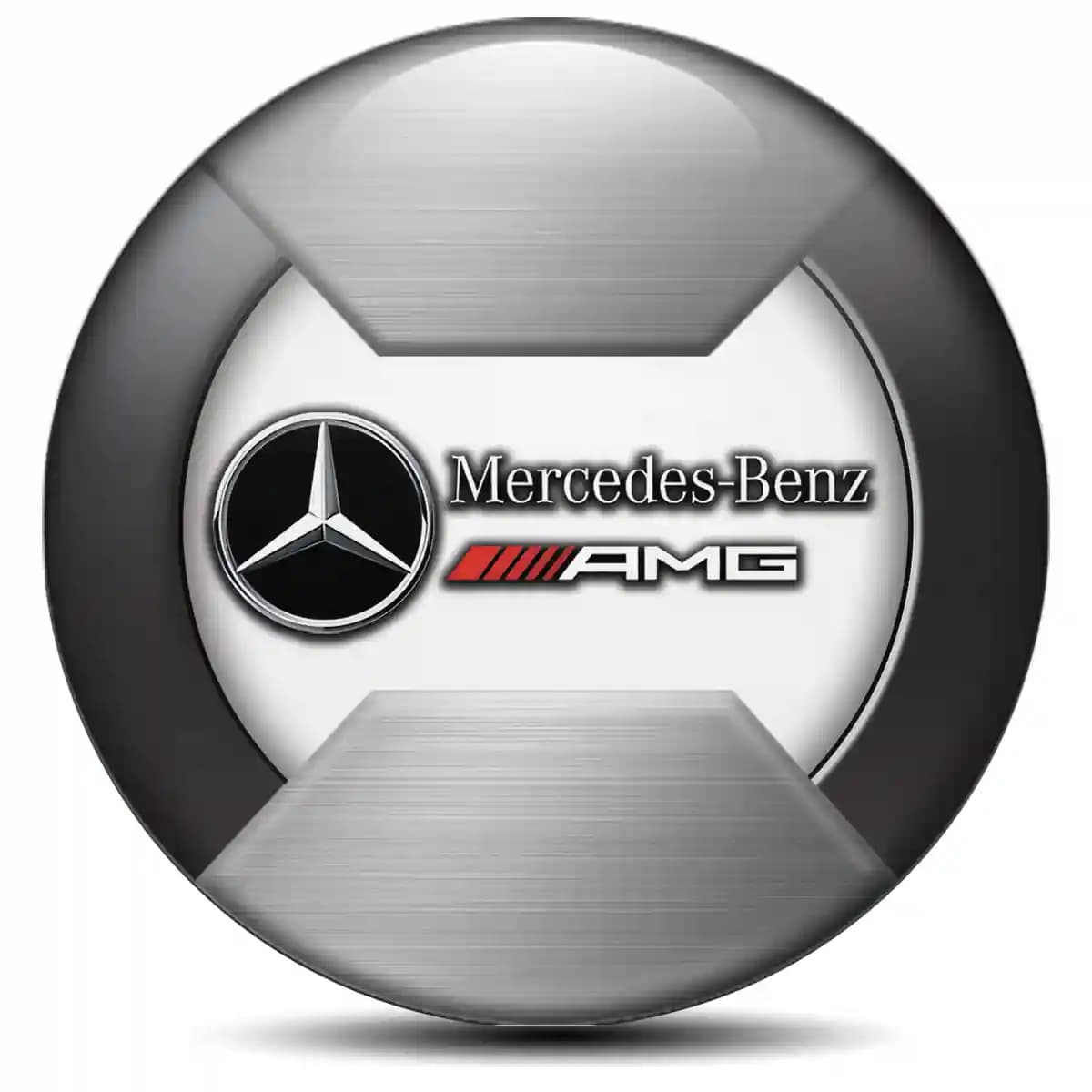 Mercedes AMG Domed Sticker Interior Design