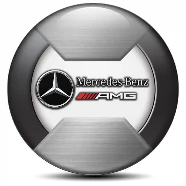 Mercedes AMG Domed Sticker Interior Design