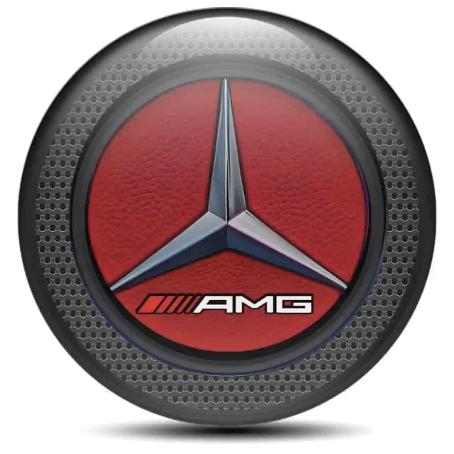 Mercedes AMG Domed Sticker Premium Resin