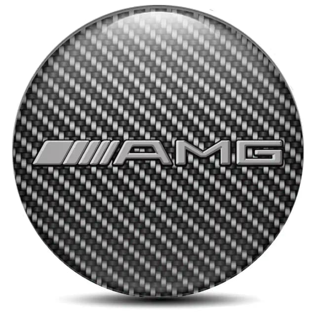 Mercedes AMG Domed Sticker Self-Adhesive Branded Edition