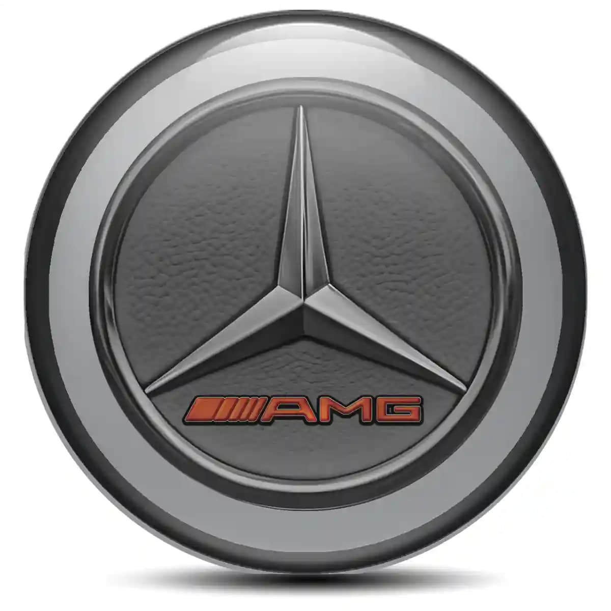Mercedes AMG Domed Sticker Self-Adhesive Interior Design