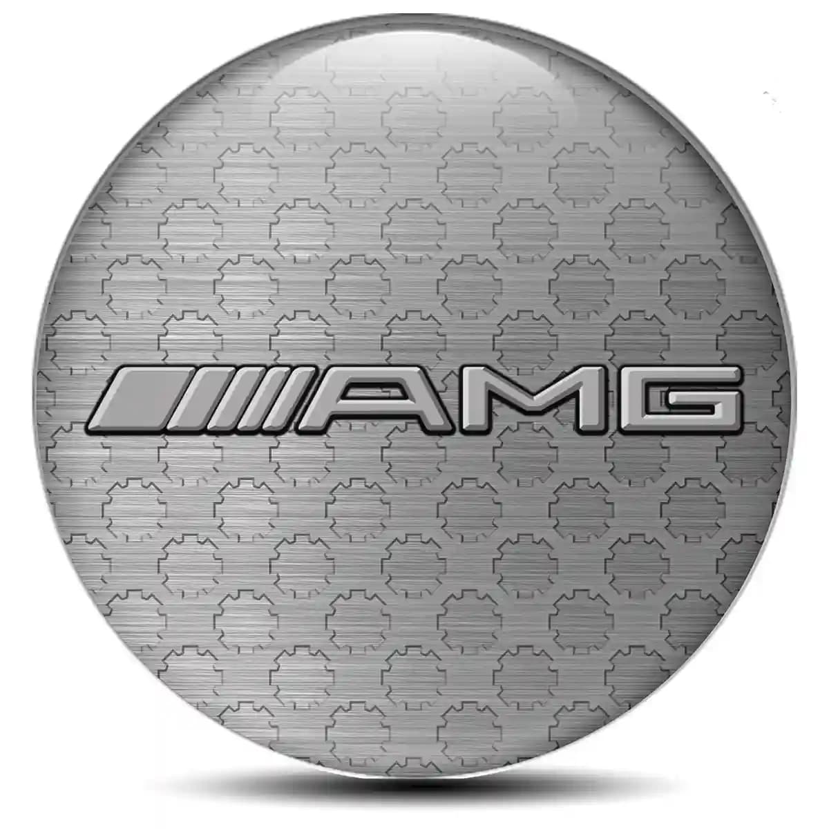 Mercedes AMG Domed Sticker Stylish Design