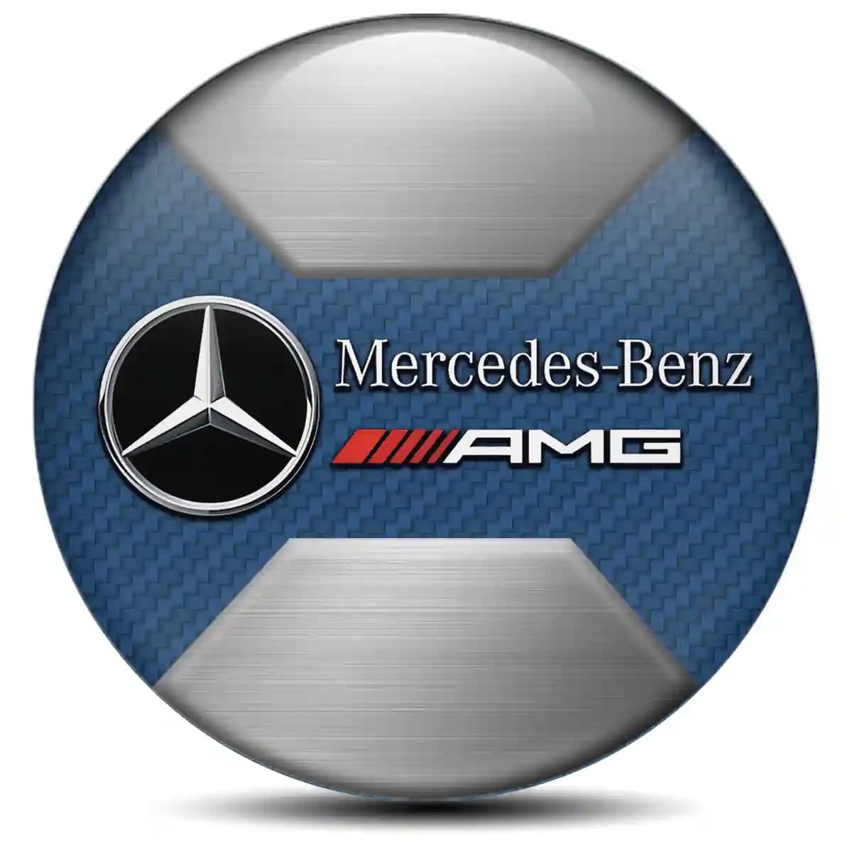 Mercedes AMG Domed Sticker Tuning Car