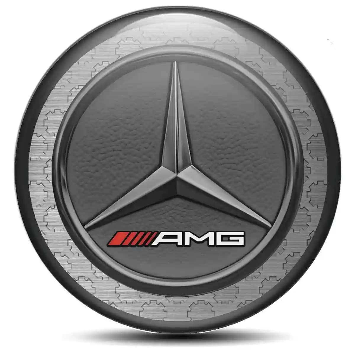 Mercedes AMG Emblem Badge Interior Design