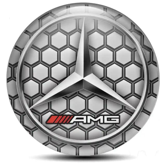 Mercedes AMG Emblem Badge Premium Resin