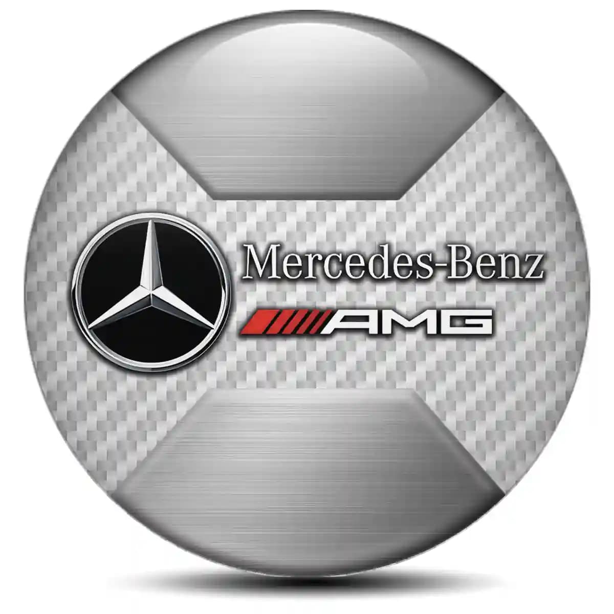 Mercedes AMG Emblem Badge Self-Adhesive High Quality