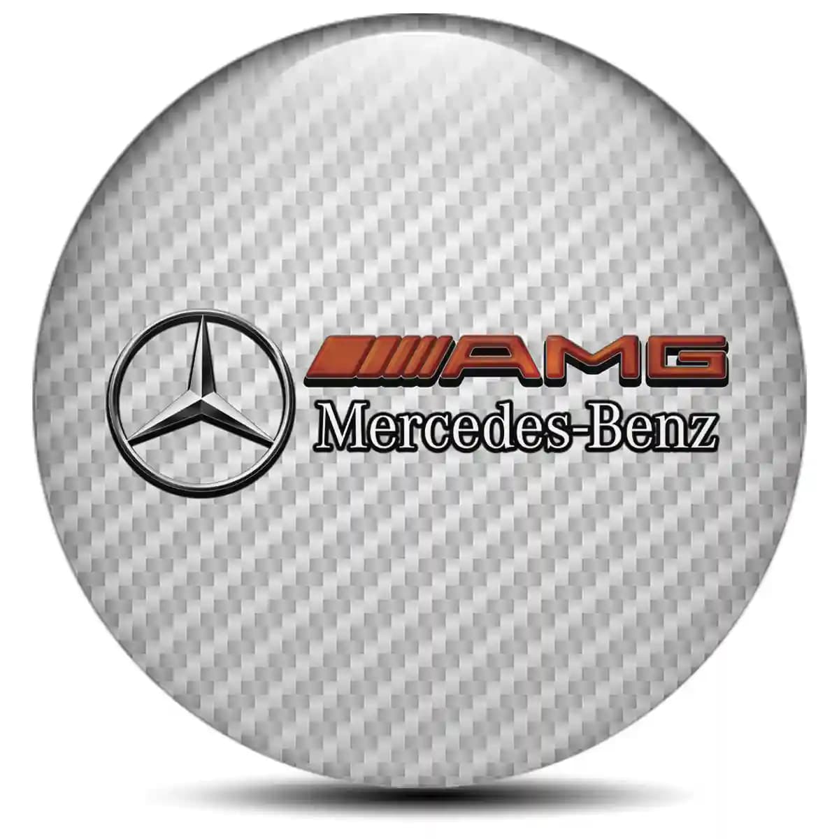 Mercedes AMG Emblem Badge Self-Adhesive Interior Design