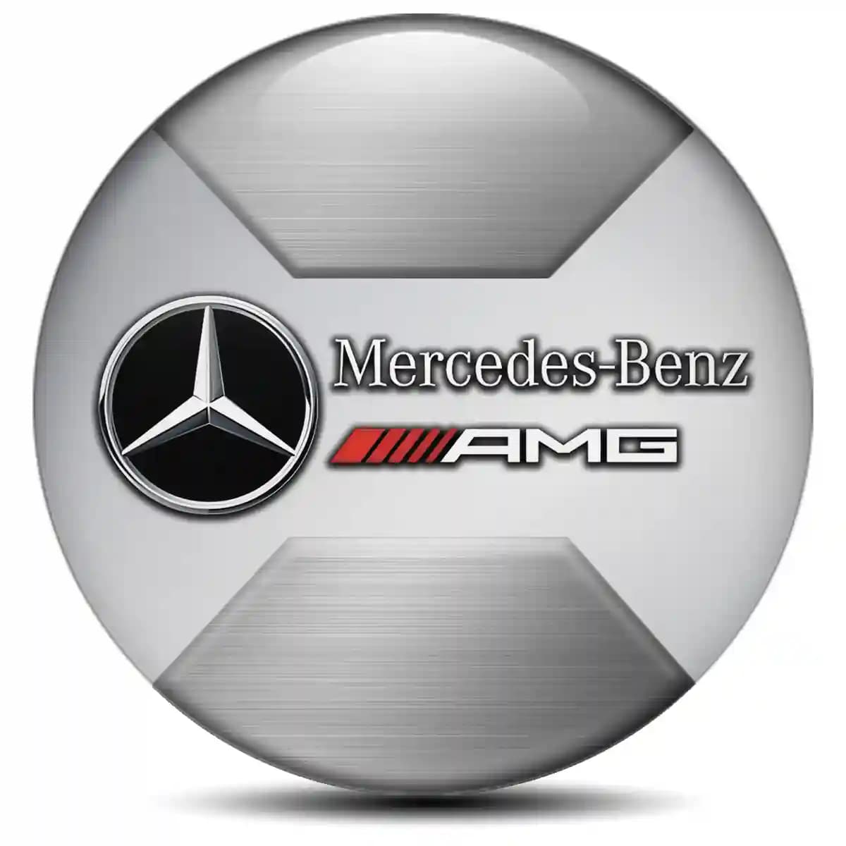 Mercedes AMG Emblem Badge Self-Adhesive Premium Quality