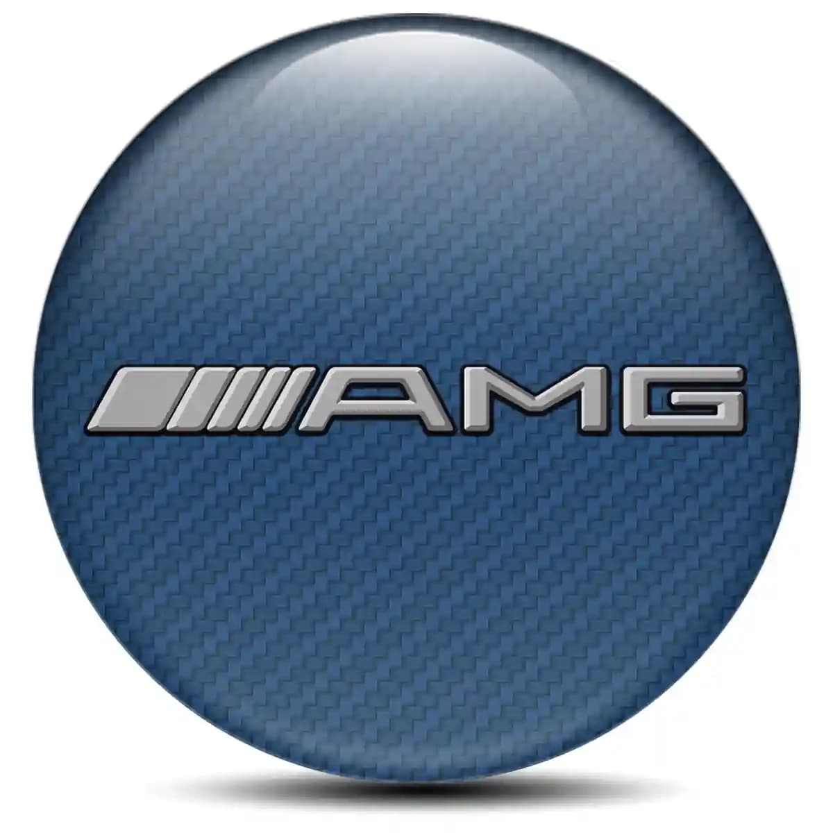 Mercedes AMG Emblem Center Hub Cap Self-Adhesive High Quality